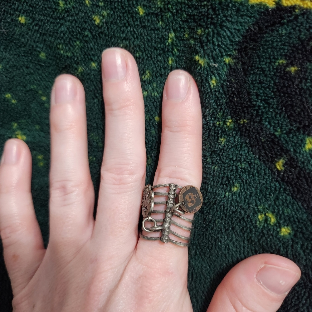 Disney Jack Sparrow ribcage ring